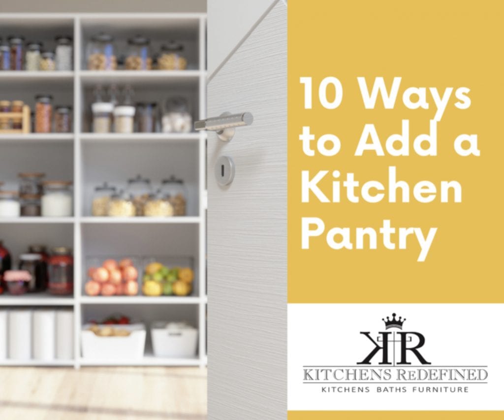10 Ways to Add a Kitchen Pantry