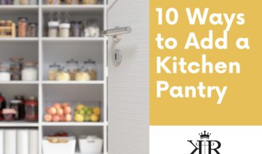 10 Ways to Add a Kitchen Pantry