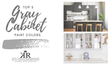 Top 5 Gray Paint Colors for Kitchen Cabinets