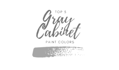 Top 5 Gray Cabinet Paint Colors