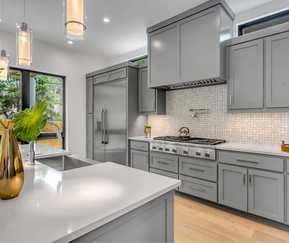 traditional cabinets gray