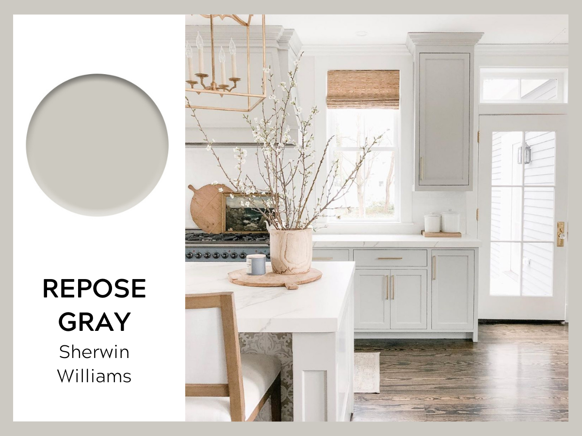 kitchen color wall repose grey