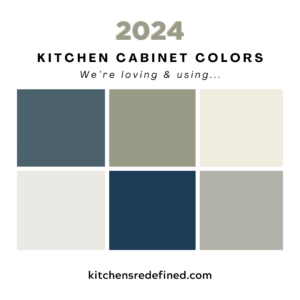 2024 cabinet paint colors | kitchens redefined omaha